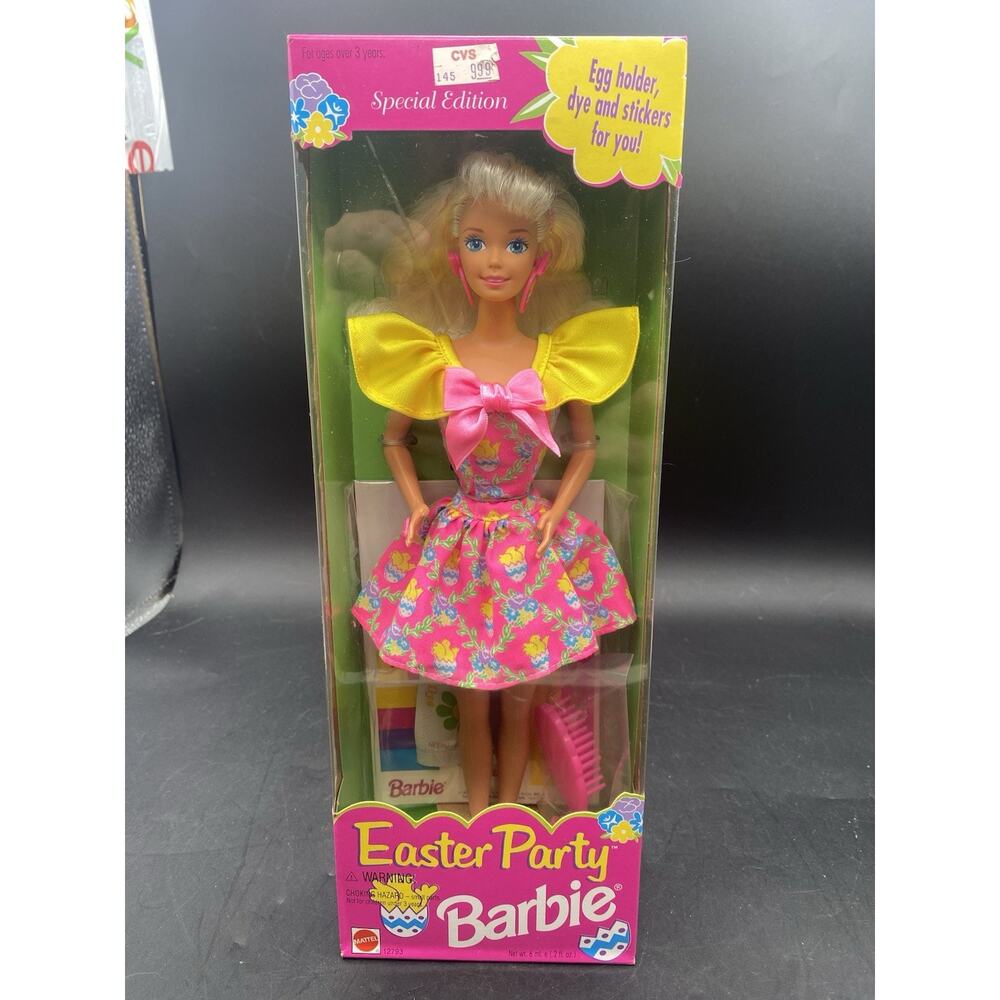 Mattel Barbie Easter Party Doll 1994 Special Edition Blonde #12793 New In Box